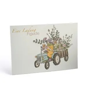 Postkarte Eine Ladung Freude