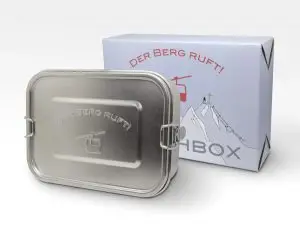 LB 23.1 Der Berg ruft Lunchbox Edelstahl