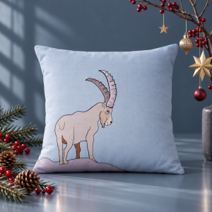 Kissen Steinbock 45x45cm